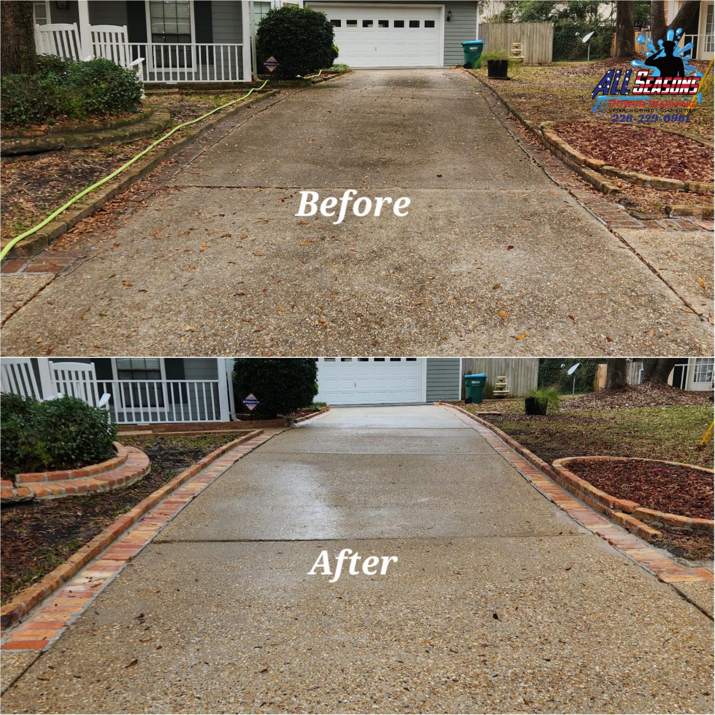 Deck and fence washing by All Seasons Power Washing LLC
